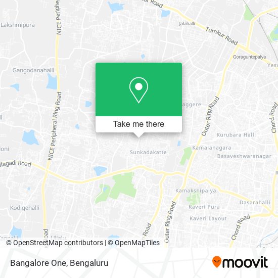 Bangalore One map