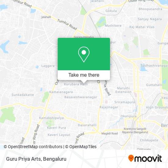 Guru Priya Arts map