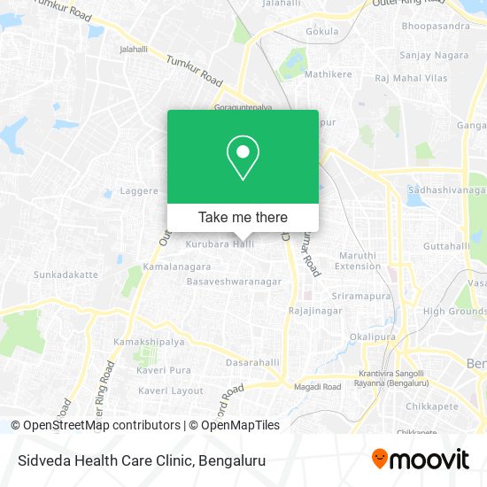 Sidveda Health Care Clinic map