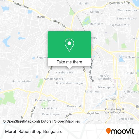 Maruti Ration Shop map