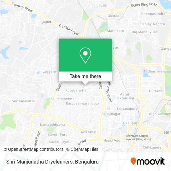 Shri Manjunatha Drycleaners map