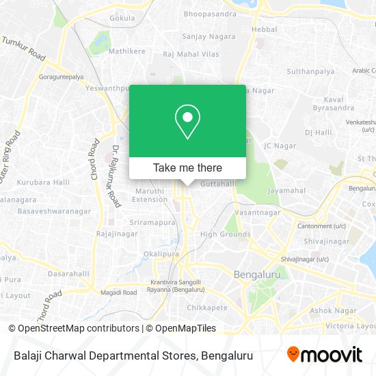 Balaji Charwal Departmental Stores map