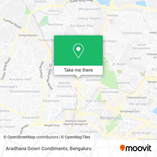 Aradhana Gowri Condiments map