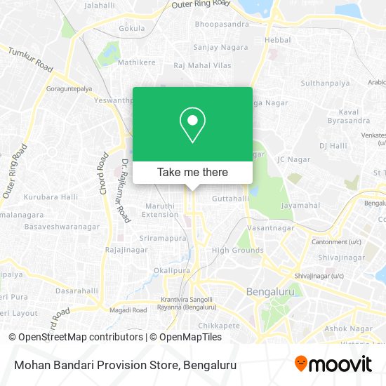 Mohan Bandari Provision Store map