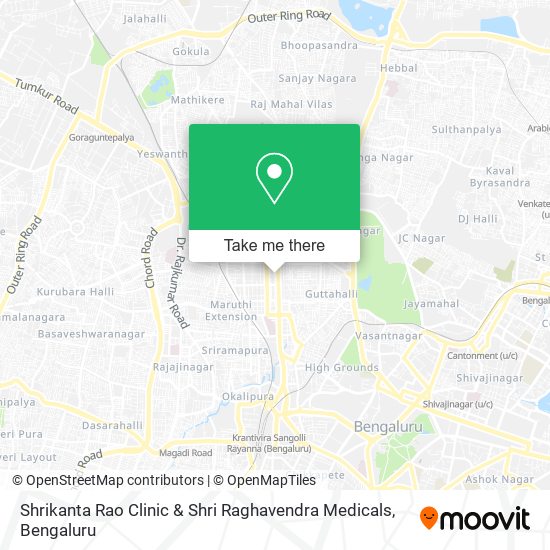 Shrikanta Rao Clinic & Shri Raghavendra Medicals map