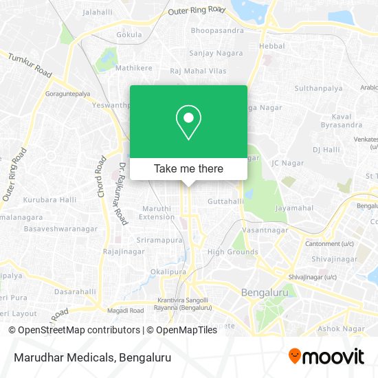 Marudhar Medicals map