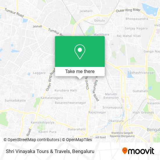 Shri Vinayaka Tours & Travels map