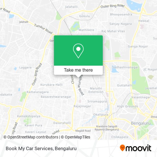 Book My Car Services map