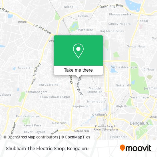 Shubham The Electric Shop map