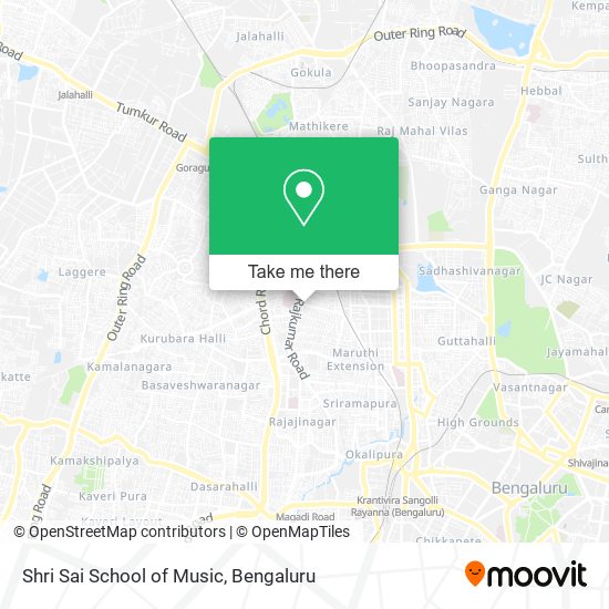 Shri Sai School of Music map