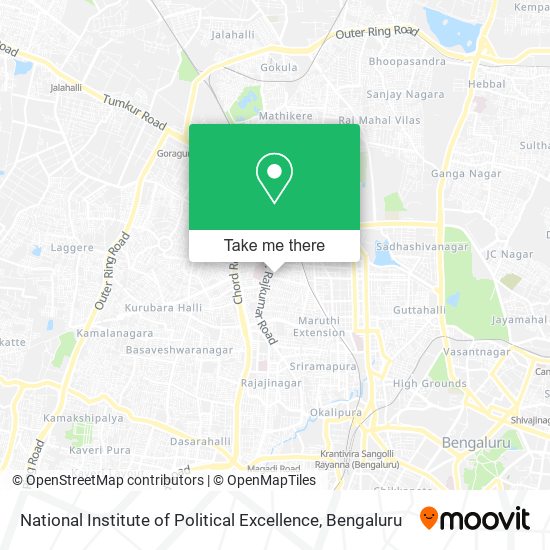 National Institute of Political Excellence map