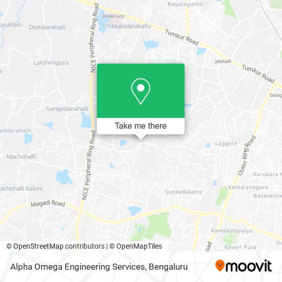 Alpha Omega Engineering Services map