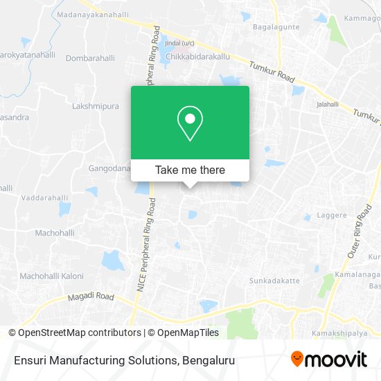 Ensuri Manufacturing Solutions map