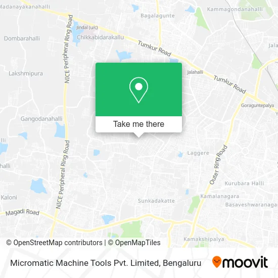 Micromatic Machine Tools Pvt. Limited map
