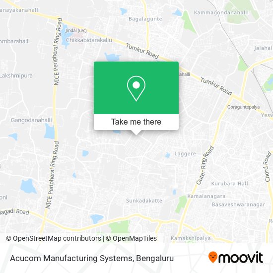 Acucom Manufacturing Systems map