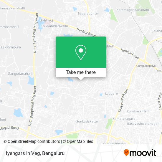 Iyengars in Veg map