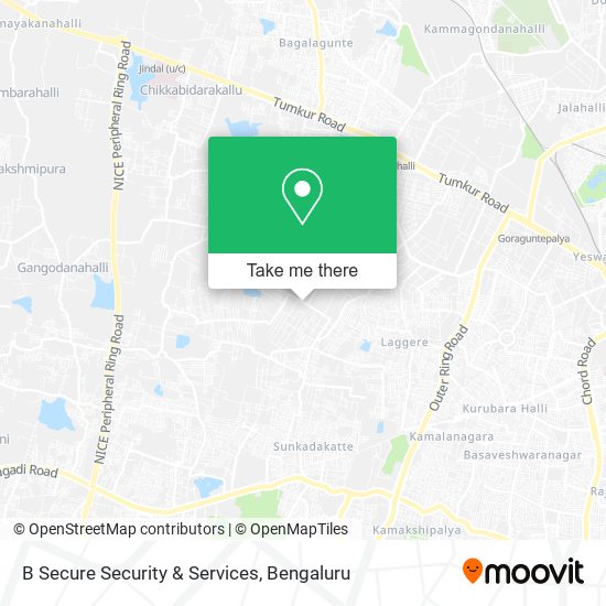 B Secure Security & Services map