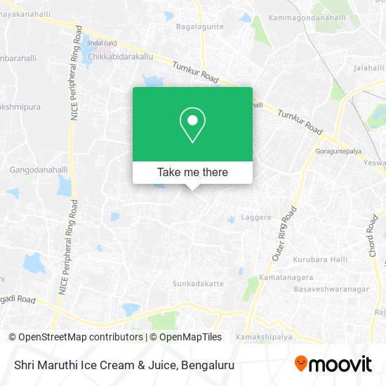 Shri Maruthi Ice Cream & Juice map