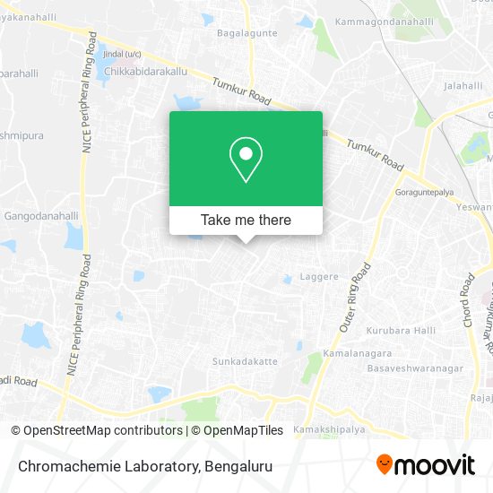 Chromachemie Laboratory map