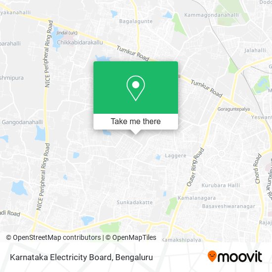 Karnataka Electricity Board map