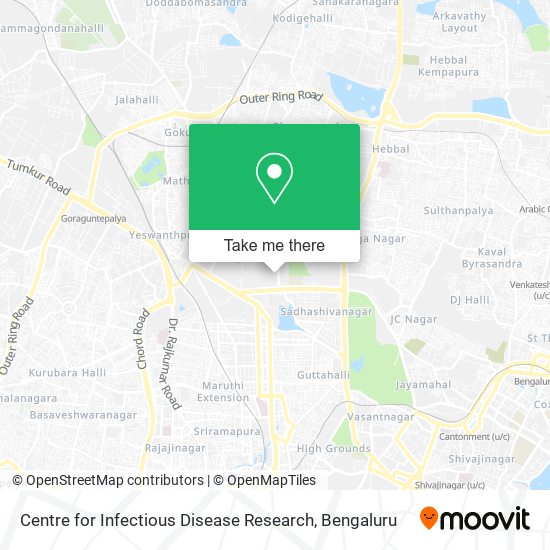 Centre for Infectious Disease Research map