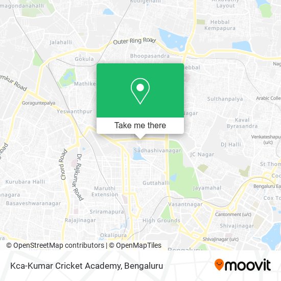 Kca-Kumar Cricket Academy map