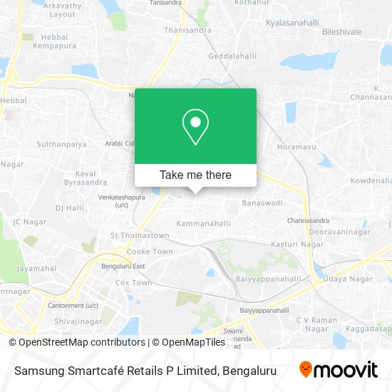 Samsung Smartcafé Retails P Limited map