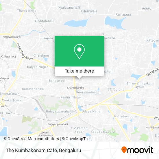 The Kumbakonam Cafe map