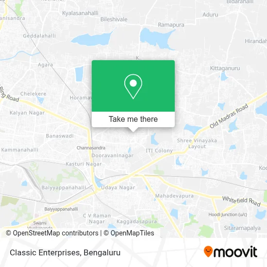 Classic Enterprises map