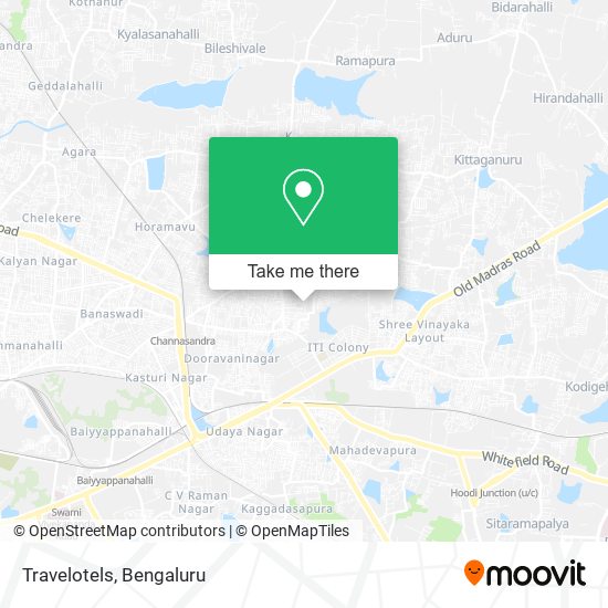 Travelotels map