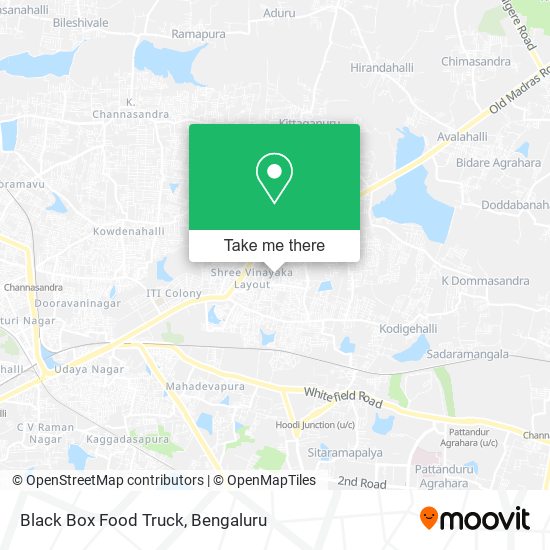 Black Box Food Truck map