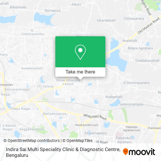 Indira Sai Multi Speciality Clinic & Diagnostic Centre map