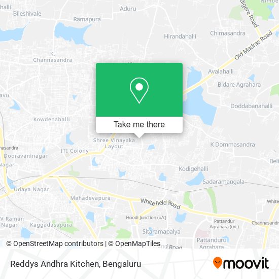 Reddys Andhra Kitchen map