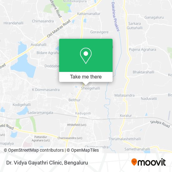 Dr. Vidya Gayathri Clinic map