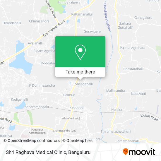 Shri Raghava Medical Clinic map