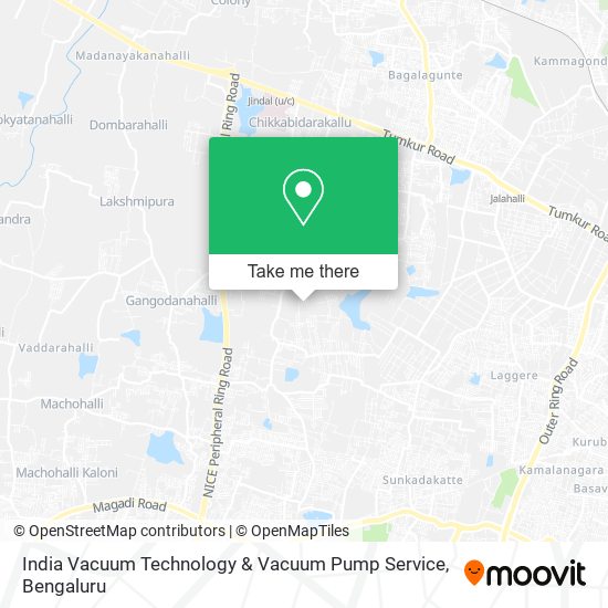 India Vacuum Technology & Vacuum Pump Service map