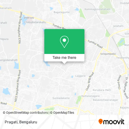 Pragati map