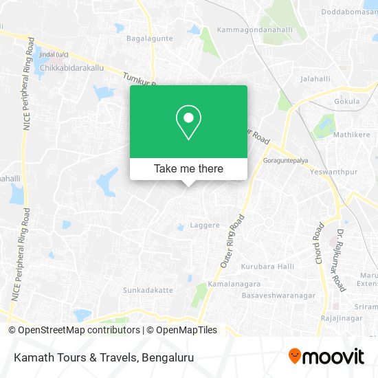 Kamath Tours & Travels map