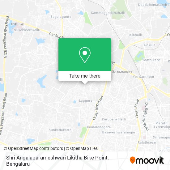 Shri Angalaparameshwari Likitha Bike Point map