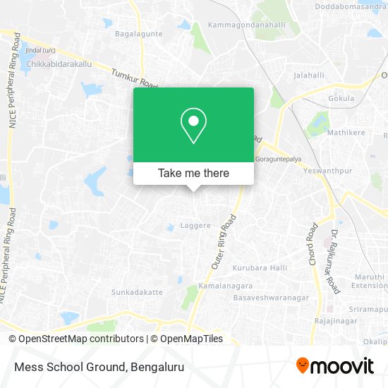 Mess School Ground map