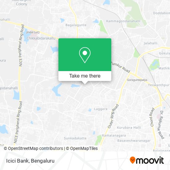 Icici Bank map