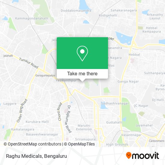 Raghu Medicals map