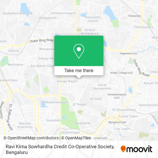 Ravi Kirna Sowhardha Credit Co-Operative Society map