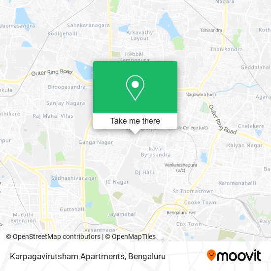 Karpagavirutsham Apartments map
