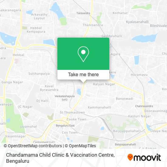 Chandamama Child Clinic & Vaccination Centre map