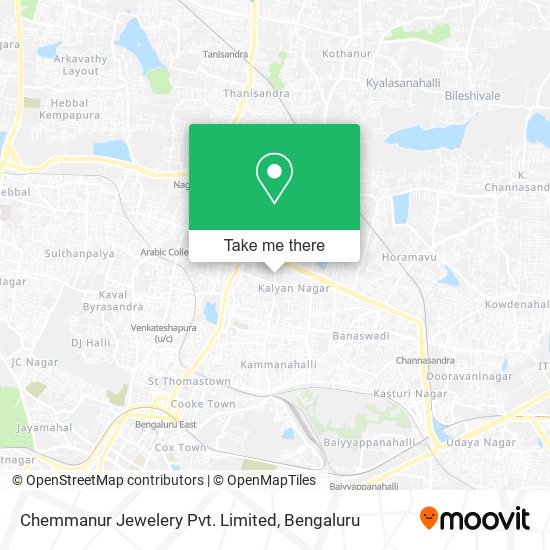 Chemmanur Jewelery Pvt. Limited map