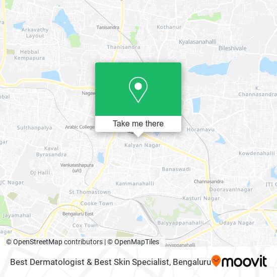 Best Dermatologist & Best Skin Specialist map