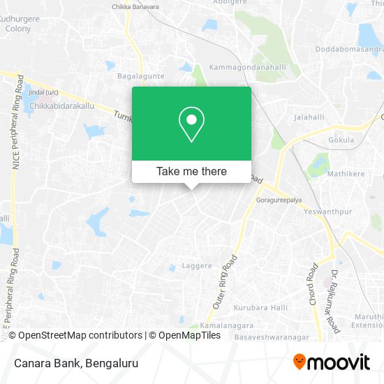 Canara Bank map