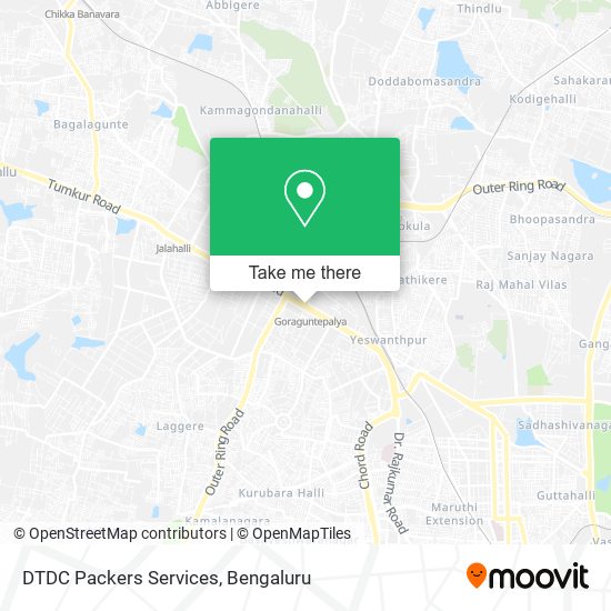 DTDC Packers Services map