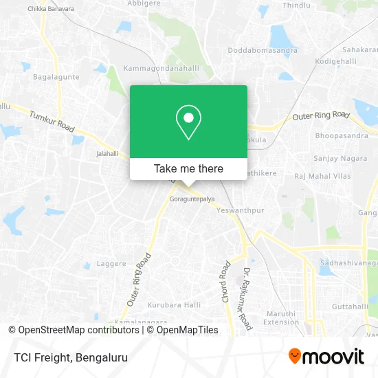 Tci Freight map